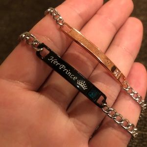 Prefect couples bracelets. Stainless steel.